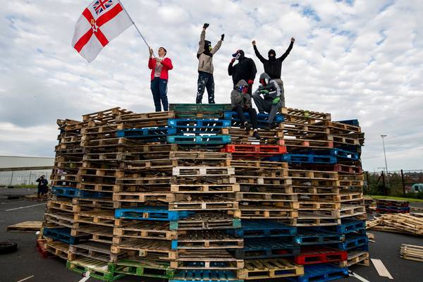 Loyalist bonfires: ‘They just want to rip our culture apart'