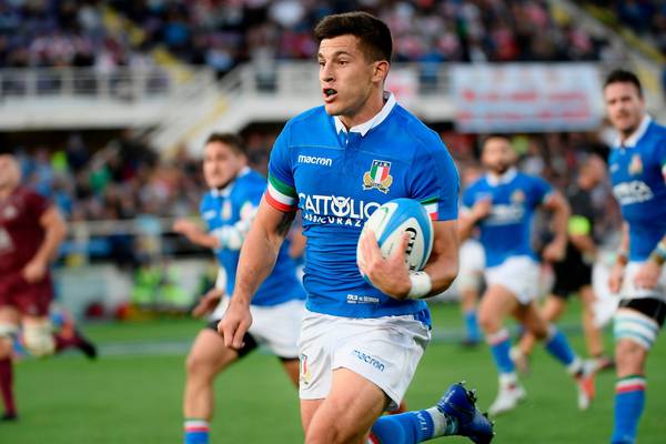 Italy put Chicago defeat behind them with win over Georgia