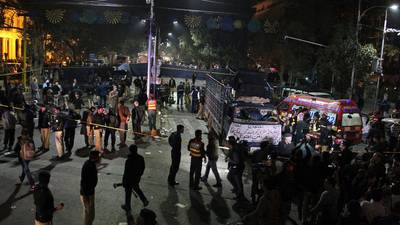 At least 13 dead after bombing in Pakistan