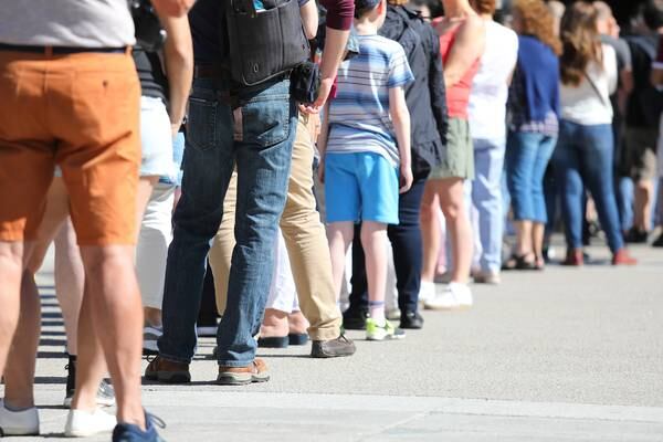 Seán Moncrieff: As dull as it is, queuing isn’t just a cultural habit – it says something about society 