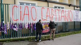 Tears shed for Davide Astori as Serie A stops to remember