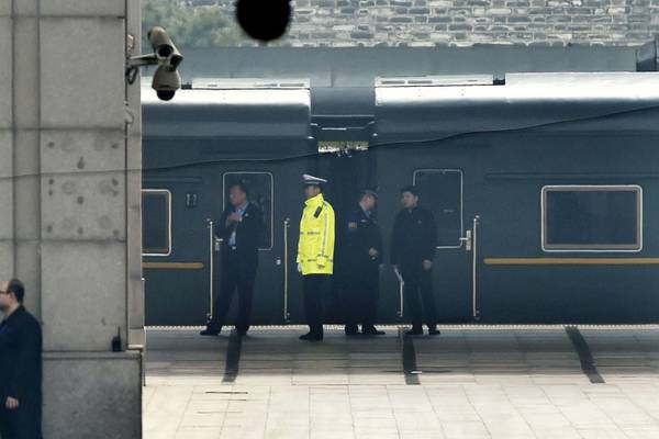 ‘Mystery train’ apparently carrying Kim Jong-un leaves Beijing