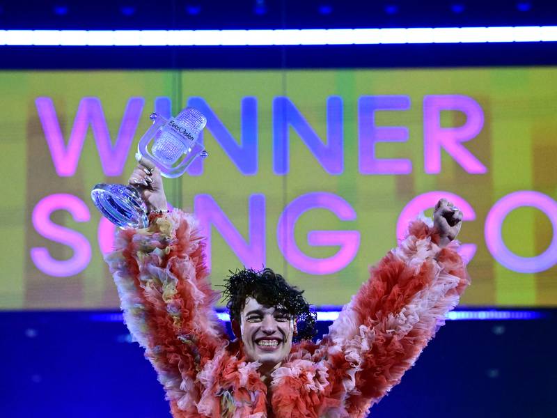 In pictures: Switzerland’s Nemo takes Eurovision 2024 crown as Ireland’s Bambie Thug comes sixth