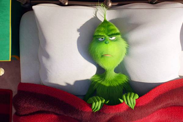 The Grinch, as voiced by Benedict Cumberbatch, is too nice