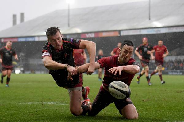 Jean Kleyn’s second-half try sees Munster edge out Dragons