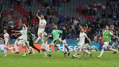 Italy dazzle then dig in to dispatch Belgium and reach Euro 2020 semis