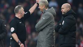 Arsène Wenger apologises for his touchline antics