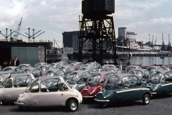 Photographs emerge of futuristic bubble car once made in Dundalk