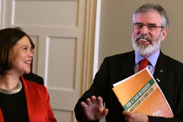 Adams: Don’t believe the naysayers and begrudgers, a United Ireland is possible