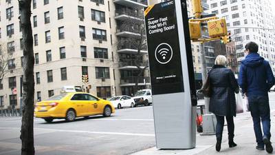 First WiFi kiosks set to land on New York’s streets