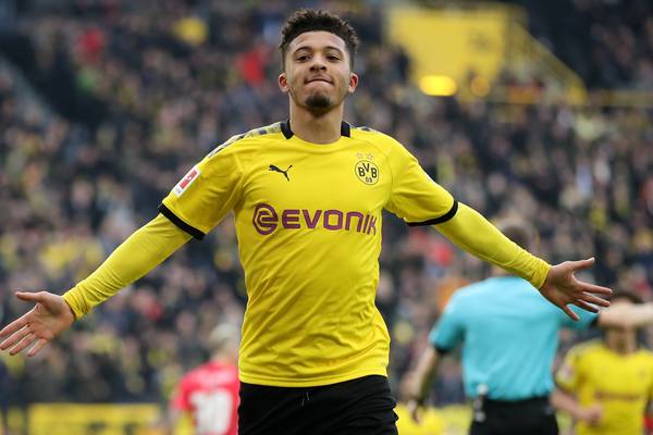 Man Utd target Jaydon Sancho ‘happy’ at Dortmund
