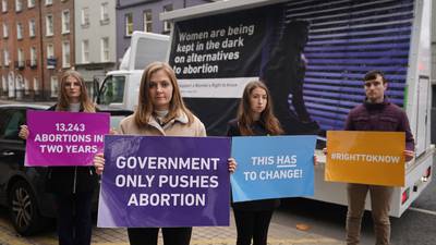 Anti-abortion campaigners call on Government to review legislation