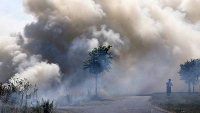 Gorse fires break out in Dublin and Wicklow as temperatures soar