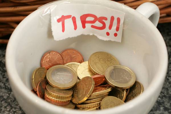 Employers to be banned from using tips to make up contractual pay