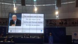 European Olympic Committee gives message of support to Pat Hickey