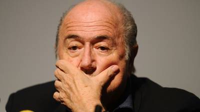 Sepp Blatter undergoing stress-related health checks