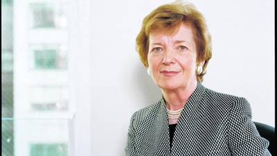 Mary Robinson expresses hope for regional peace on visit to Goma