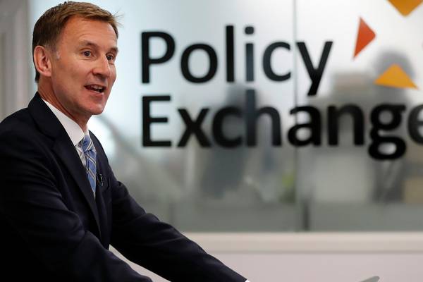 Jeremy Hunt threatens to abandon EU talks over new Brexit deal