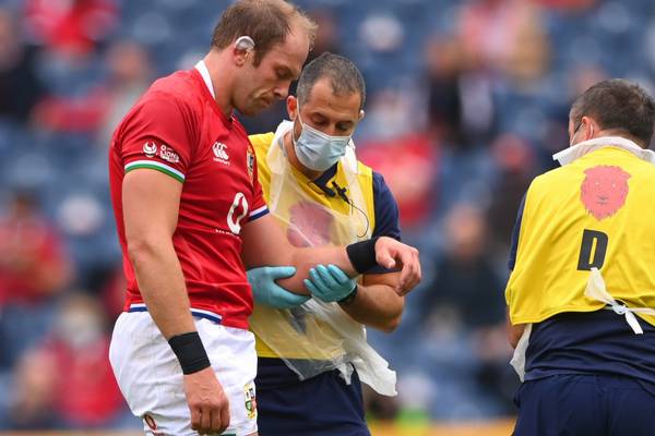 Lions captain Alun Wyn Jones ruled out of tour to South Africa