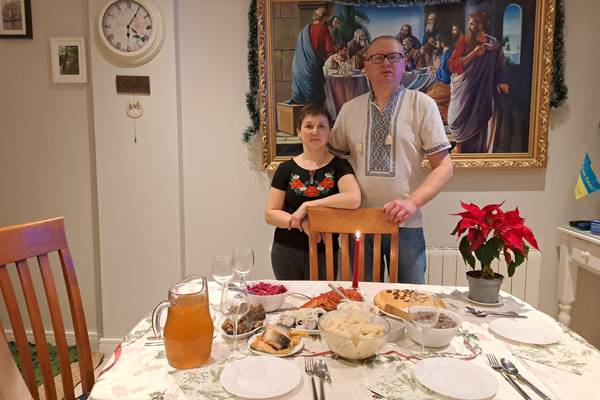 Ukrainians celebrate Christmas in Ireland under shadow of war
