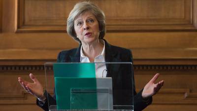 Theresa May says UK should leave European Convention on Human Rights