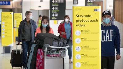 Ireland to respect mask policies of international airlines flying here