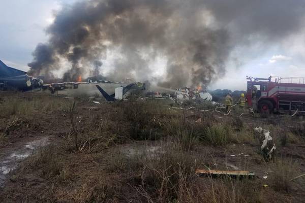 ‘I just came out of it with scratches’ - passengers describe surviving plane crash