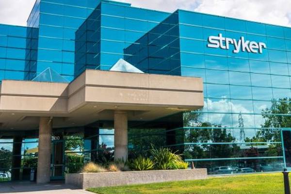 Pre-tax profits at Irish arm of Stryker rise by 16% to €38.74m