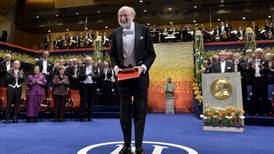 Campbell ‘delighted’ as he receives Nobel prize in Stockholm