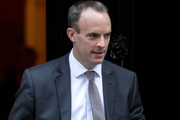 Talks between Raab and Barnier fail to lead to Brexit breakthrough