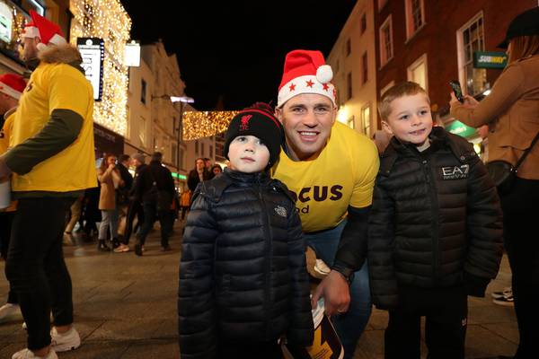 Rugby stars line out with Focus Ireland to take on homelessness