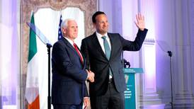 Pence voices support for Johnson in Brexit talks after Varadkar meeting