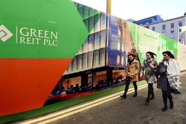 Green Reit shares hit as suitor faces surprise €65m tax bill