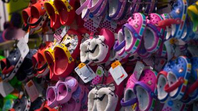 Crocs rise as Blackstone takes stake