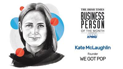 Irish Times Business Person of the Month: Kate McLaughlin