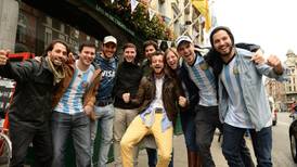 RWC 2015: Argentinians in Ireland celebrate emphatic win