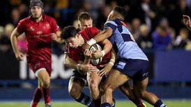 Munster blown away in Cardiff by the bonus point Blues