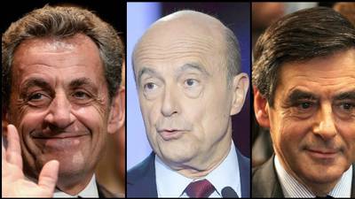 French conservative primary becomes three-horse race