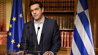 Greek crisis: Tsipras calls for No vote after issuing bailout request