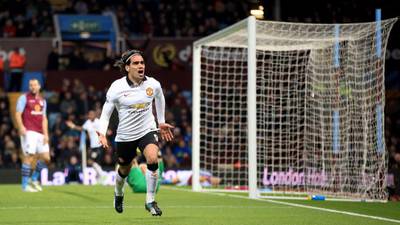 Radamel Falcao rescues point for Man United as winning run ends