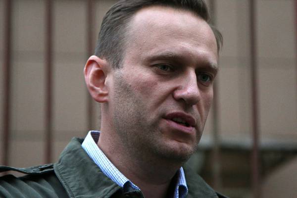 Alexei Navalny calls on Russians to protest on Putin’s birthday
