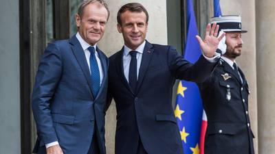 Ireland’s ‘diplomatic tour de force’ praised as Macron prepares for summit