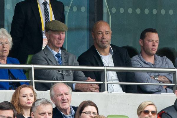 Paul McGrath pays tribute to ‘father figure’ Jack Charlton