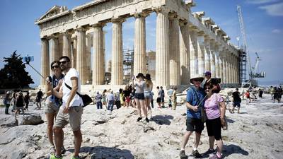 Greece’s tourism boom protecting weak economy