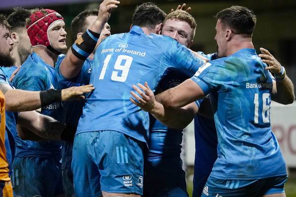 Leinster impress in European opener as pack set the tone early in Montpellier