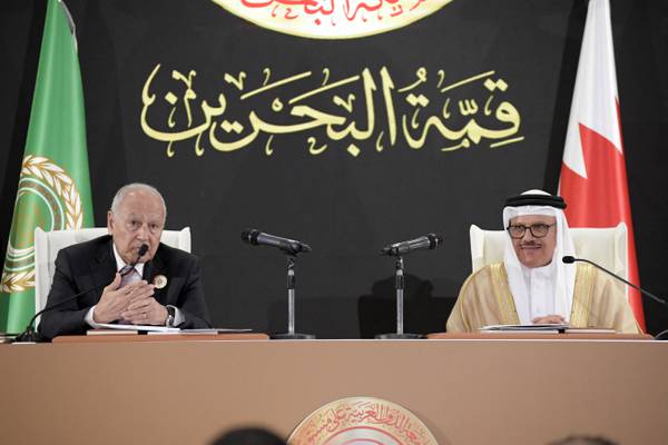 Arab League summit calls for UN peacekeeping force in Gaza, East Jerusalem and West Bank