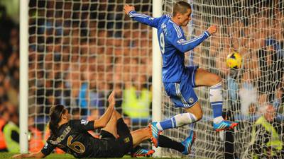 Fernando Torres makes the most of City’s late slip
