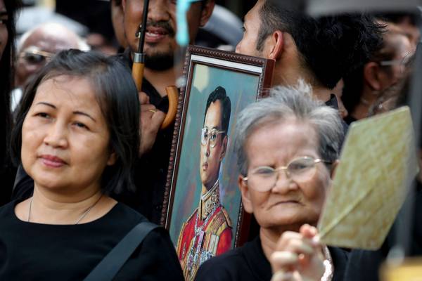 Thailand begins lavish funeral for king who died last year