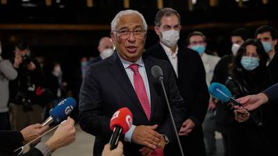 Portugal’s PM claims Socialists have won full parliamentary majority in general election