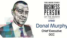 The Irish Times Business Person of the month: Donal Murphy